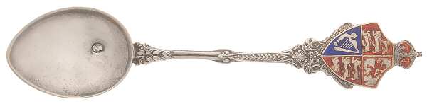 English Souvenir Spoons (Silverplate) by Turner &amp; Simpson-Eng