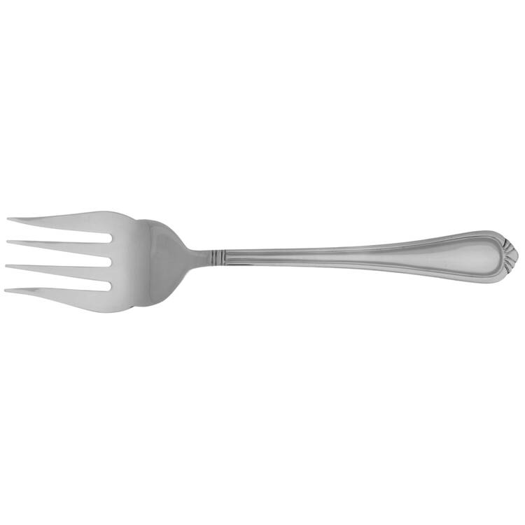 Jasmine (Stainless) Medium Solid Cold Meat Serving Fork