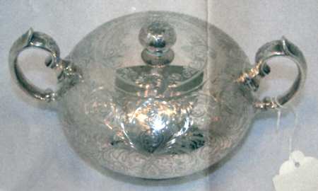 G1004 (Sterling, Hollowware) Sugar Bowl & Lid