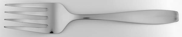 Memoir (Stainless) Large Solid Cold Meat Serving Fork
