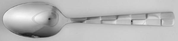 Checkered Frost (Stainless) Teaspoon