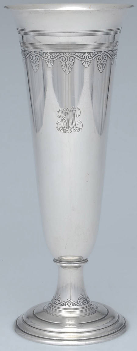 17040 (Sterling, Hollowware) 12'' Trumpet Vase