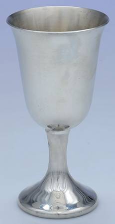 Pewter Hollowware Water Goblet