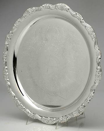 Embassy Classic (Slvp, Hollowware) 12" Round Tray