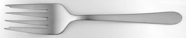 Alexander (Stainless) Medium Solid Cold Meat Serving Fork