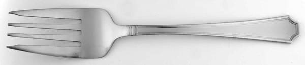 Harper Frost (Stainless) Medium Solid Cold Meat Serving Fork