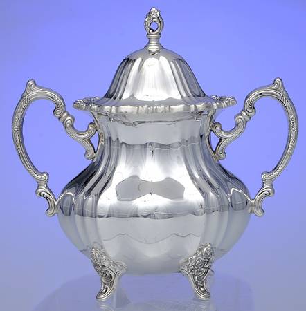 Grand Duchess (Sterling, Hollowware) Sugar Bowl & Lid