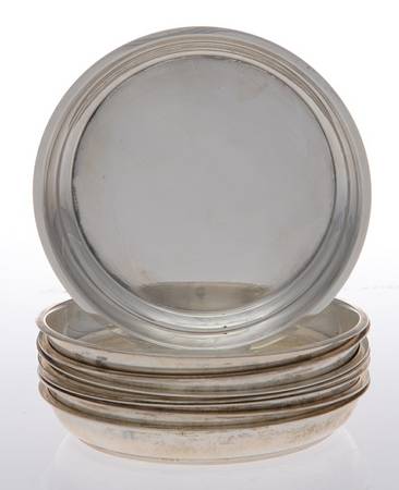 21367 (Sterling, Hollowware) Butter Pat - Set of 8