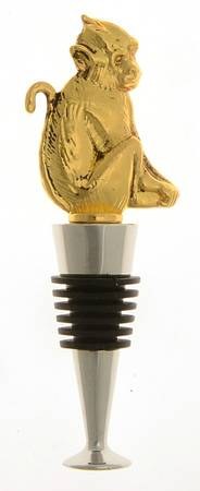 Giftware (Metal, Hollowware) Wine Stopper