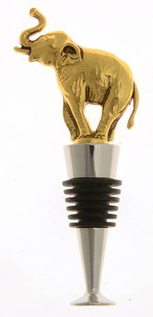 Giftware (Metal, Hollowware) Wine Stopper