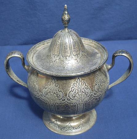 16266 (Sterling, Hollowware) Demi Sugar Bowl