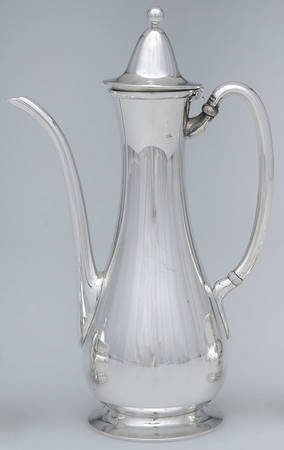 12047 (Sterling, Hollowware) Sterling Demitasse Pot