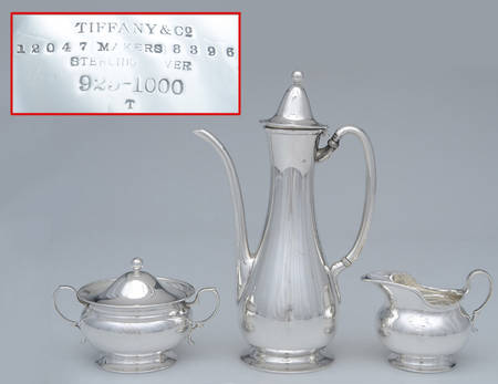 12047 (Sterling, Hollowware) by Tiffany &amp; CO SILVER