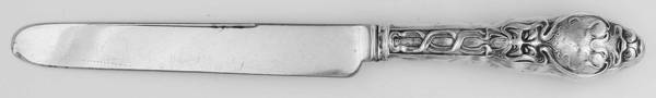 Douvaine (Sterling, 1890) Old French Hollow Knife with Bolster
