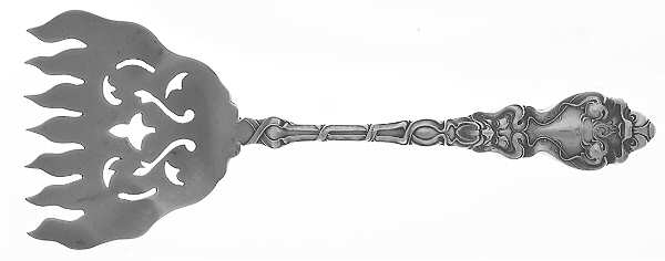 Douvaine (Sterling, 1890) Large Solid Tined Sardine Serving Fork
