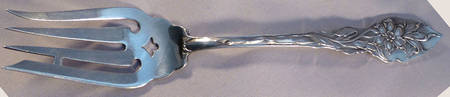 Narcissus (Sterling, 1890, No Monograms) Individual Salad Fork
