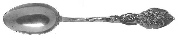Narcissus (Sterling, 1890, No Monograms) Teaspoon