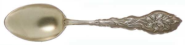Narcissus (Sterling, 1890, No Monograms) Demitasse Spoon