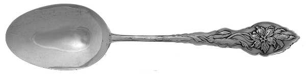 Narcissus (Sterling, 1890, No Monograms) Tablespoon (Serving Spoon)