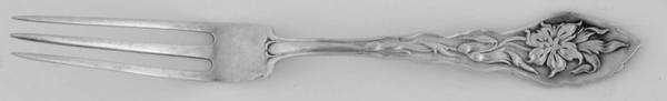 Narcissus (Sterling, 1890, No Monograms) Individual Berry Fork