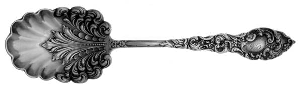Passaic (Sterling, 1900) Small Solid Berry/Casserole Spoon