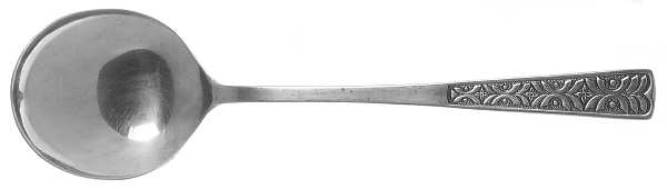Alhambra (Stainless) Round Bowl Soup Spoon (Cream Soup)