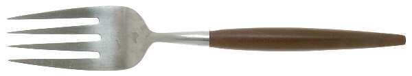 American Tempo (Stainless) Large Solid Cold Meat Serving Fork