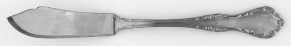 Queen's Court (Stainless) Flat Handle Master Butter Knife
