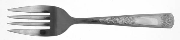 Rose (Stainless, USA) by Unknown Mfg Silver