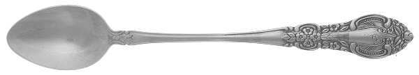 Springtime (Stainless) Iced Tea Spoon by Unknown Mfg Silver
