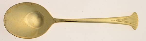 UNF488 (Gold Electroplate) Tablespoon (Serving Spoon)