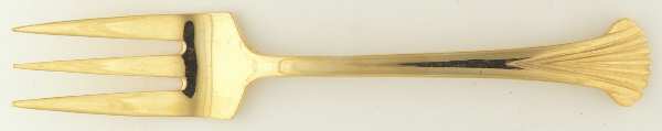 UNF488 (Gold Electroplate) Dessert Fork