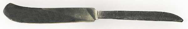 UNF530 (Gold Electroplate) New French Solid Knife