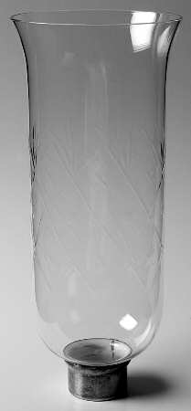 Glass and Plastic Liners (Hollowware) Hurricane Lamp Globe Liner