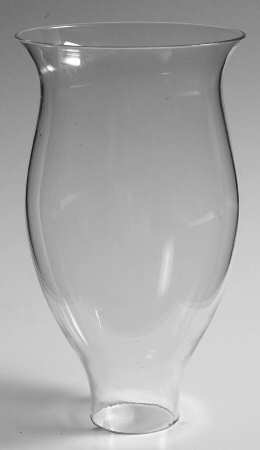 Glass and Plastic Liners (Hollowware) Hurricane Lamp Globe Liner