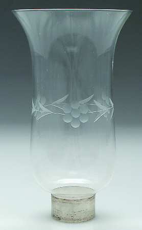 Glass and Plastic Liners (Hollowware) Hurricane Lamp Globe Liner