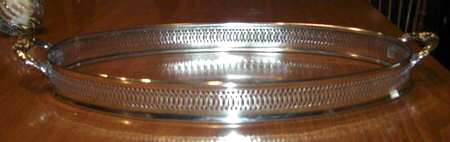 Glass and Plastic Liners (Hollowware) 18" Round Platter Liner