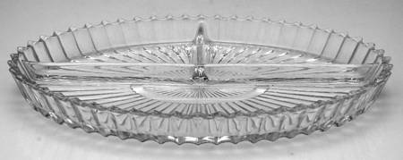 Glass and Plastic Liners (Hollowware) 3 Part Relish