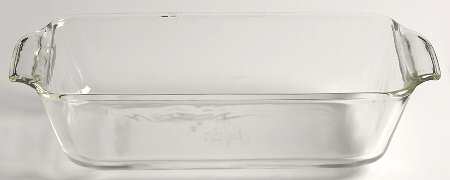 Glass and Plastic Liners (Hollowware) 1 Quart Rectangular Casserole Liner