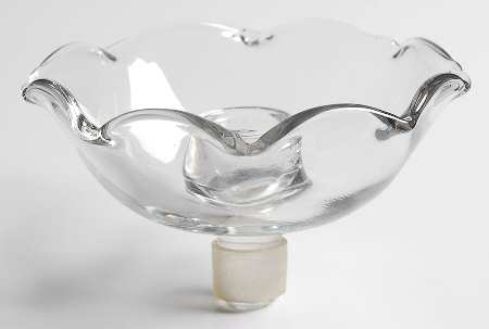 Glass and Plastic Liners (Hollowware) 4" Round Epergne Glass Liner