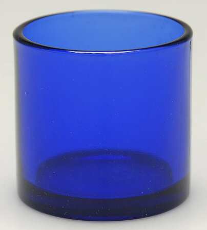 Glass and Plastic Liners (Hollowware) Cobalt Blue Salt Cellar Liner