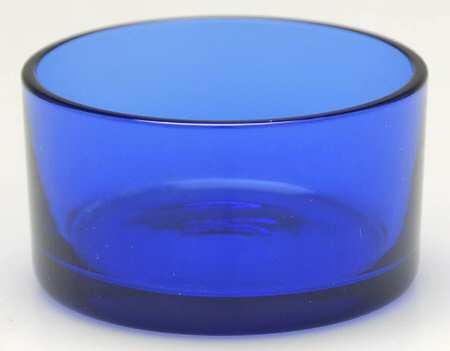 Glass and Plastic Liners (Hollowware) Cobalt Blue Salt Cellar Liner