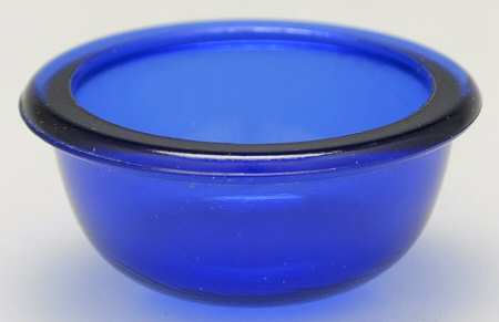 Glass and Plastic Liners (Hollowware) Cobalt Blue Salt Cellar Liner