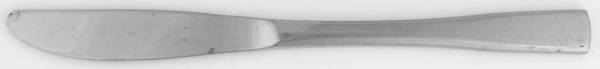 Ski & Sea (Stainless) Modern Solid Knife by Unknown Mfg Silver