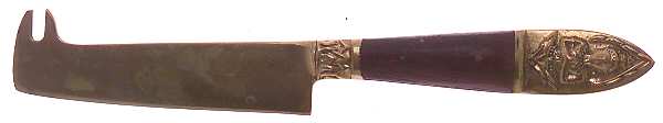 Siam-Brown (Brass) Solid Cheese Serving Pick