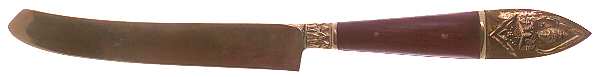 Siam-Brown (Brass) New French Hollow Knife