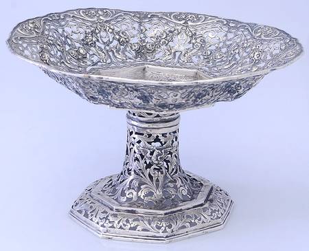 Germany Sterling Hollowware Round Compote (Height X Width) by Unknown Manufacturer