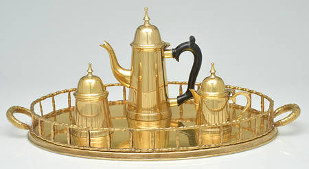 Gold Electroplate Hollowware by Unknown Manufacturer