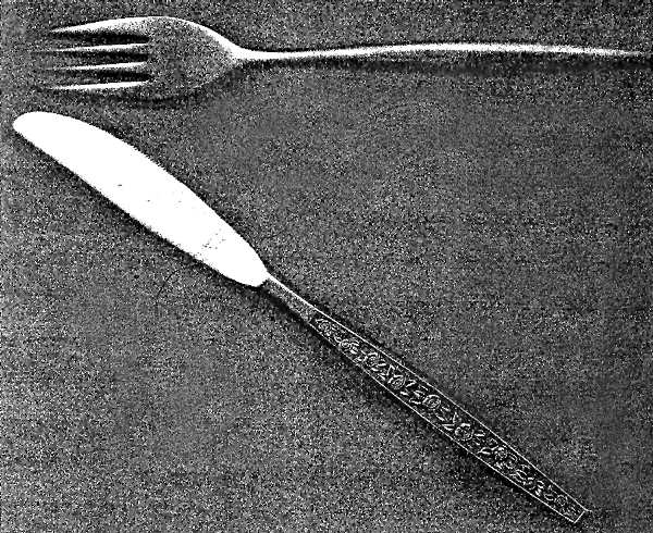 UNF957 (Stainless) Modern Solid Knife