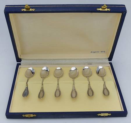 Italy Sterling Flatware by Unknown Mfg Silver